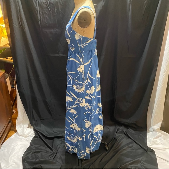 Malia Honolulu Vintage dress - blue and white size 10 - adjustable straps - Picture 15 of 15